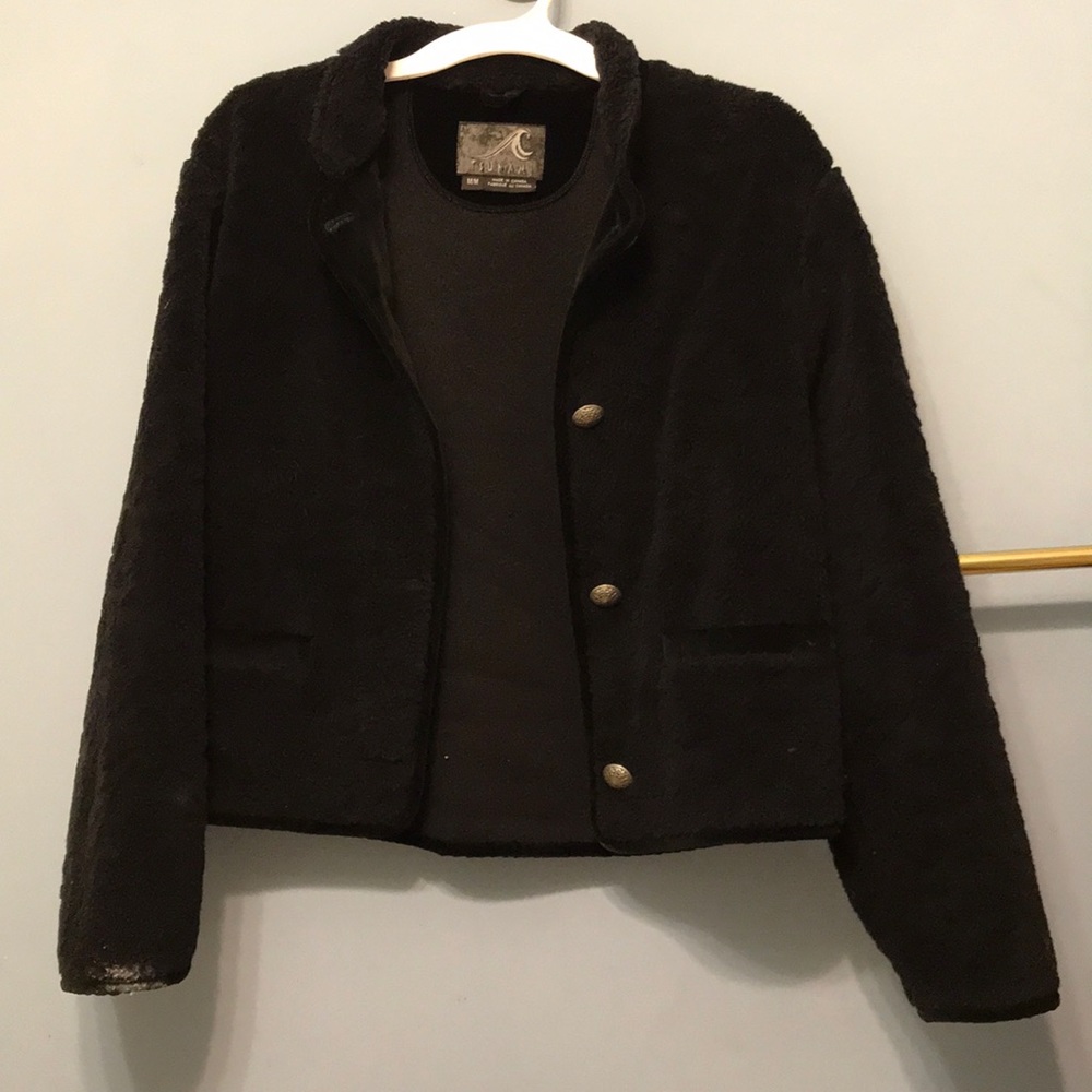 Black Teddy Coat